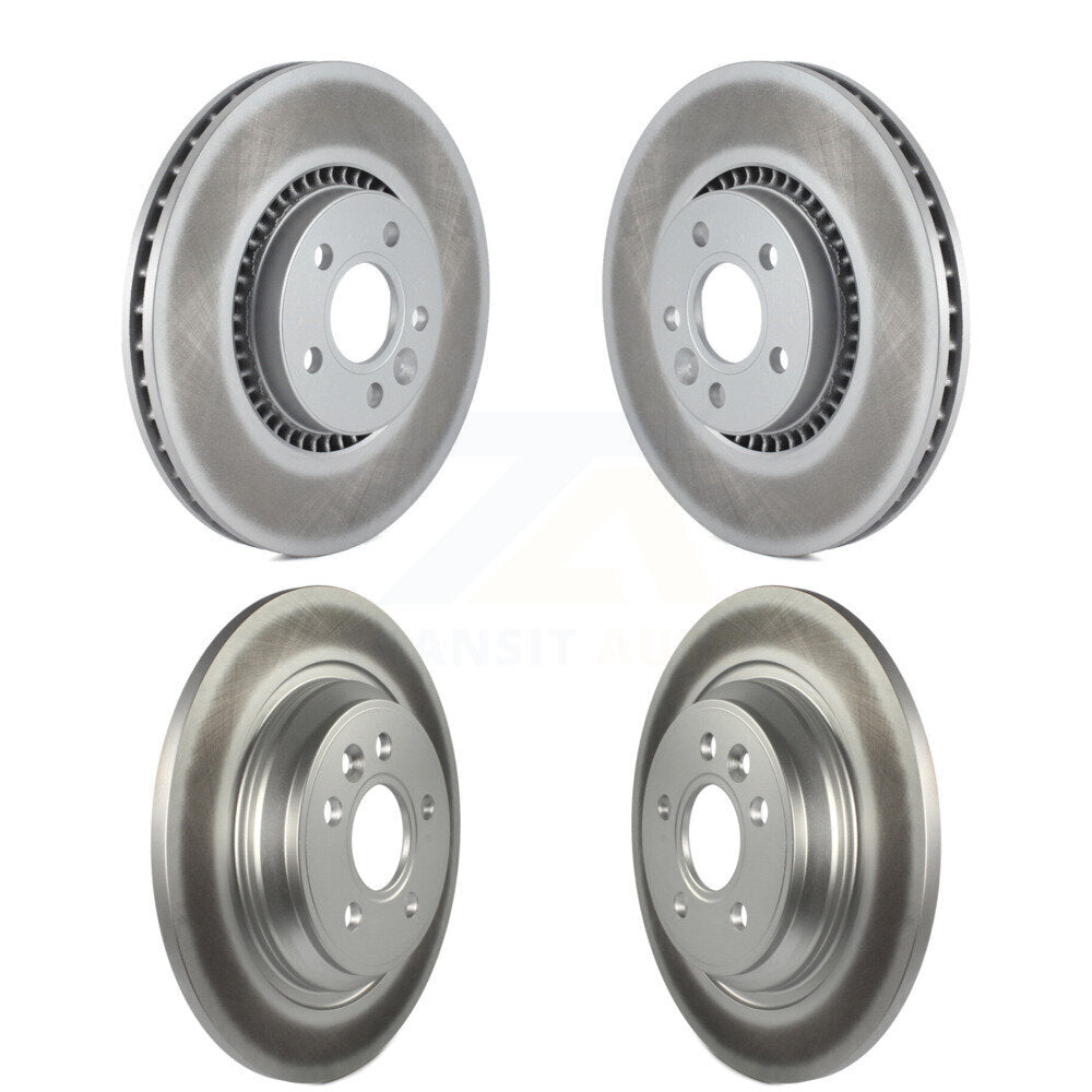 Genius KG-101088 Disc Brake Rotor for 2008-2018 Volvo S60 Cross Country, Volvo V60 Cross Country and More - Front and Rear