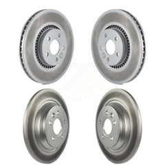 Genius KG-101088 Disc Brake Rotor for 2008-2018 Volvo S60 Cross Country, Volvo V60 Cross Country and More - Front and Rear