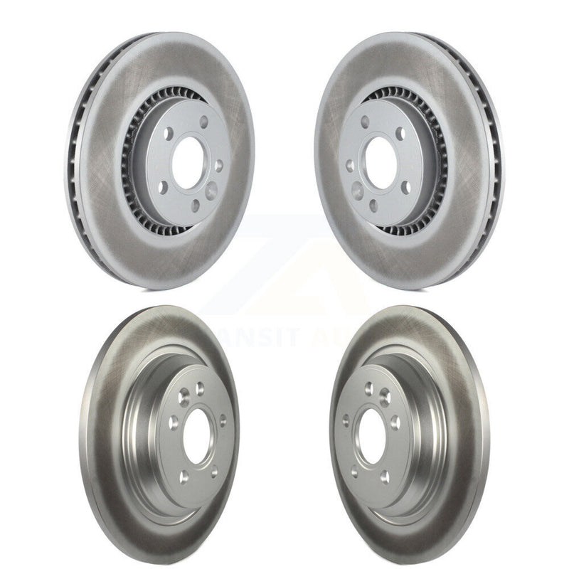 Genius KG-101088 Disc Brake Rotor for 2008-2018 Volvo S60 Cross Country, Volvo V60 Cross Country and More - Front and Rear
