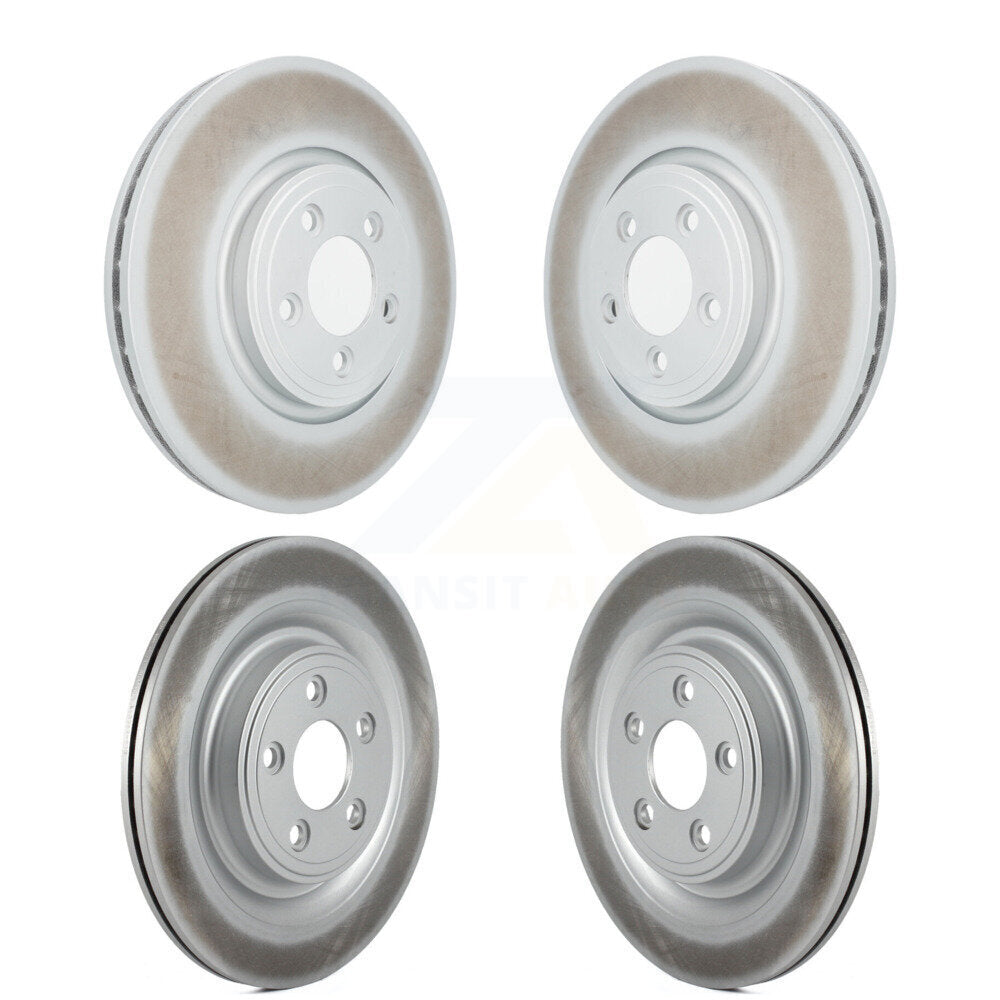 Genius KG-101090 Disc Brake Rotor for 2005-2015 Jaguar XF, Jaguar S-Type and More - Front and Rear
