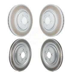 Genius KG-101090 Disc Brake Rotor for 2005-2015 Jaguar XF, Jaguar S-Type and More - Front and Rear