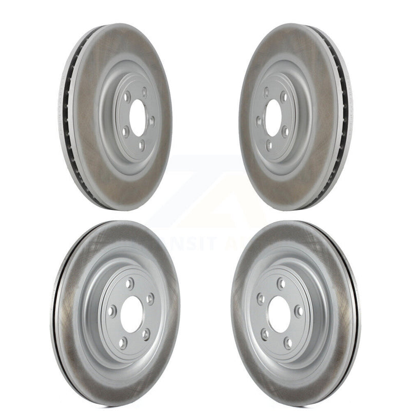 Genius KG-101091 Disc Brake Rotor for 2005-2016 Jaguar XJ, Jaguar XF and More - Front and Rear