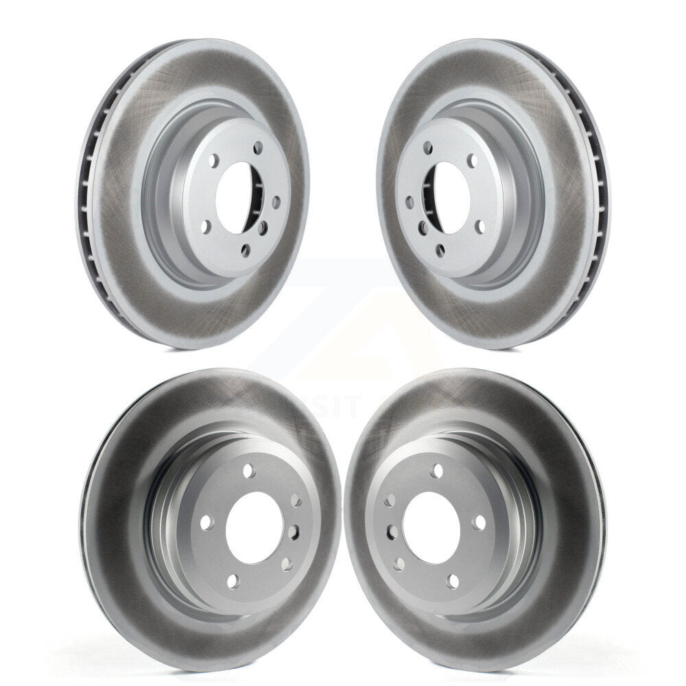 Genius KG-101092 Disc Brake Rotor for 2007-2015 BMW 335i xDrive, BMW X1 and More - Front and Rear