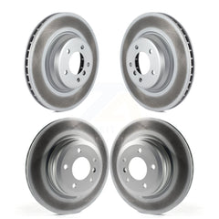 Genius KG-101092 Disc Brake Rotor for 2007-2015 BMW 335i xDrive, BMW X1 and More - Front and Rear