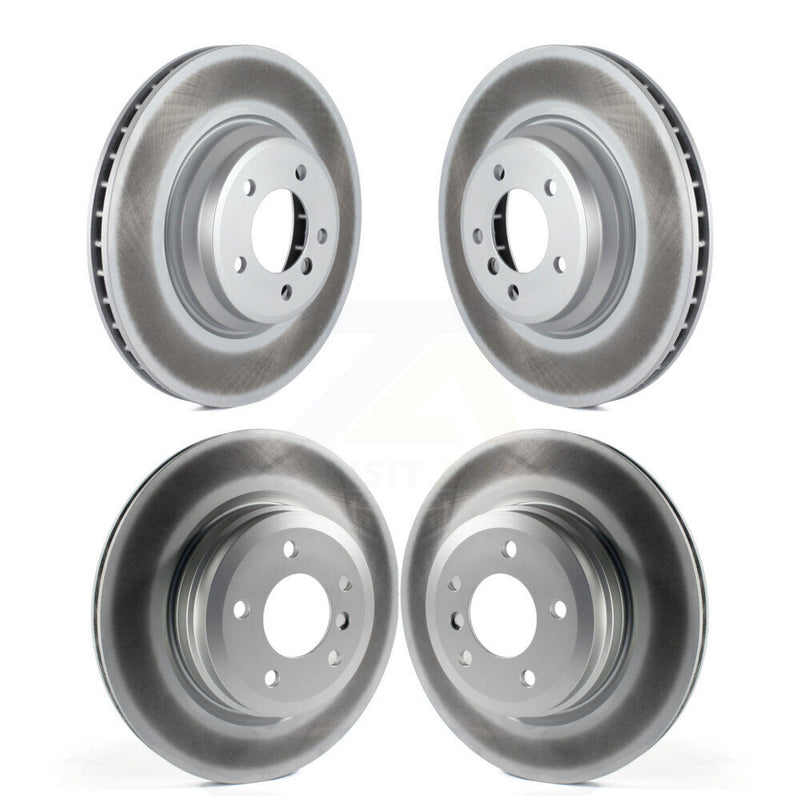 Genius KG-101092 Disc Brake Rotor for 2007-2015 BMW 335i xDrive, BMW X1 and More - Front and Rear