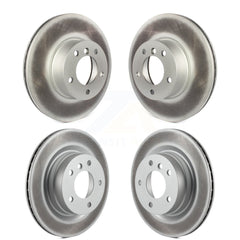 Genius KG-101093 Disc Brake Rotor for 2008-2012 BMW 328i, BMW 323i - Front and Rear