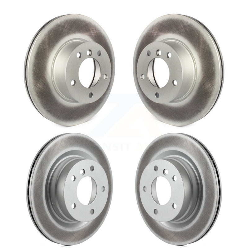 Genius KG-101093 Disc Brake Rotor for 2008-2012 BMW 328i, BMW 323i - Front and Rear