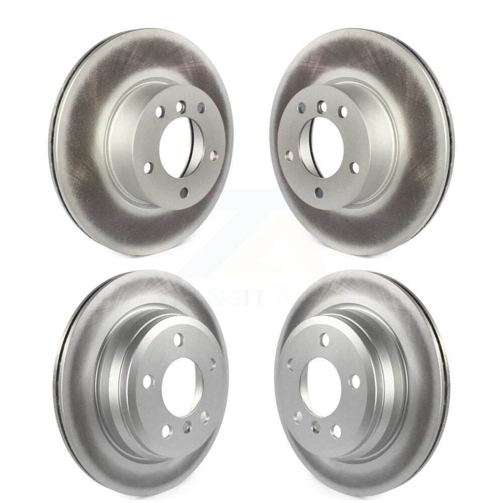 Genius KG-101096 Disc Brake Rotor for 2013-2018 BMW 328d xDrive, BMW 320i xDrive - Front and Rear
