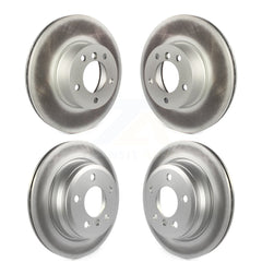 Genius KG-101096 Disc Brake Rotor for 2013-2018 BMW 328d xDrive, BMW 320i xDrive - Front and Rear