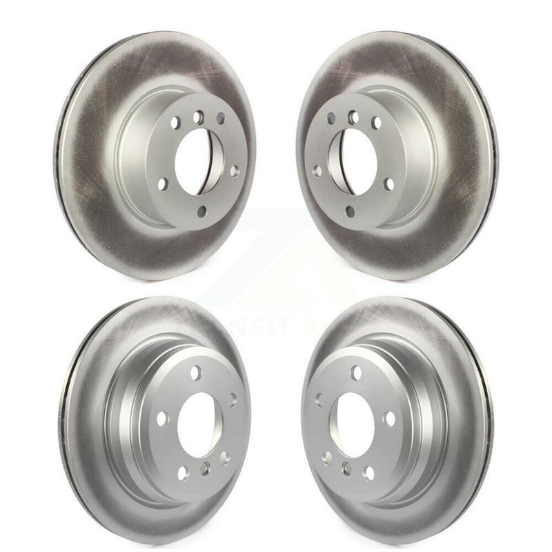 Genius KG-101096 Disc Brake Rotor for 2013-2018 BMW 328d xDrive, BMW 320i xDrive - Front and Rear