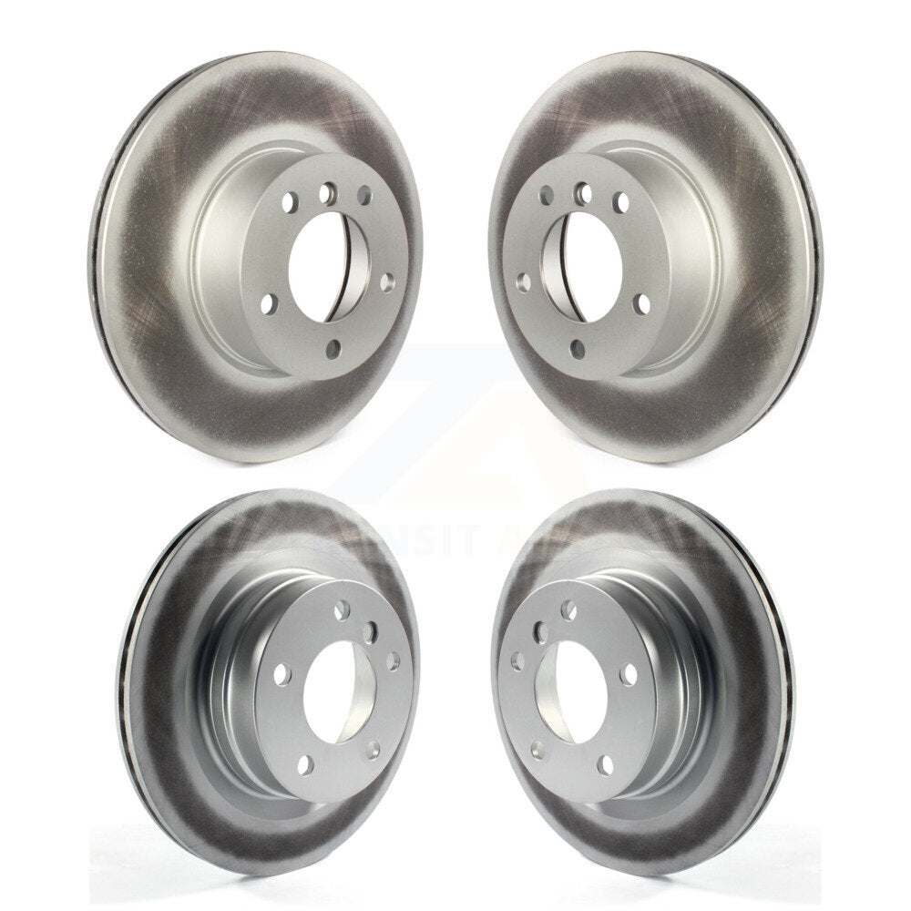 Genius KG-101097 Disc Brake Rotor for 2013-2018 BMW 328d, BMW 320i - Front and Rear