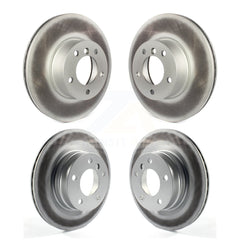 Genius KG-101097 Disc Brake Rotor for 2013-2018 BMW 328d, BMW 320i - Front and Rear