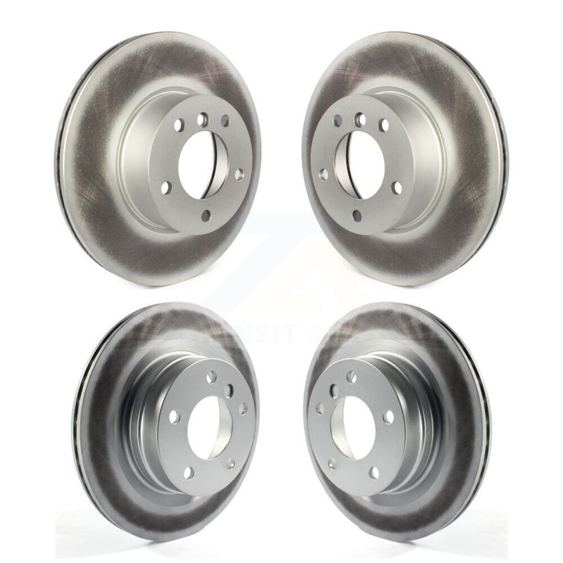 Genius KG-101097 Disc Brake Rotor for 2013-2018 BMW 328d, BMW 320i - Front and Rear