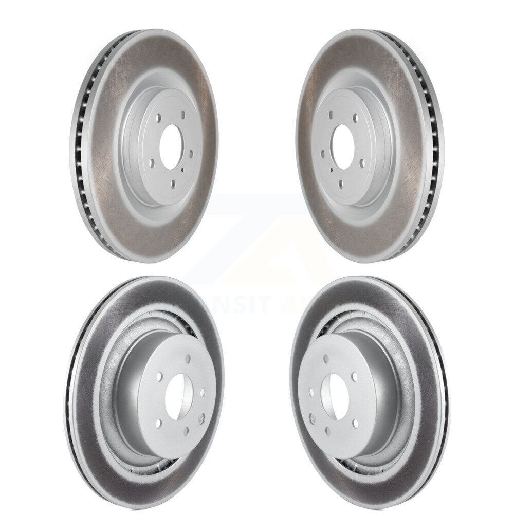 Genius KG-101099 Disc Brake Rotor for 2009-2013 INFINITI G37 - Front and Rear