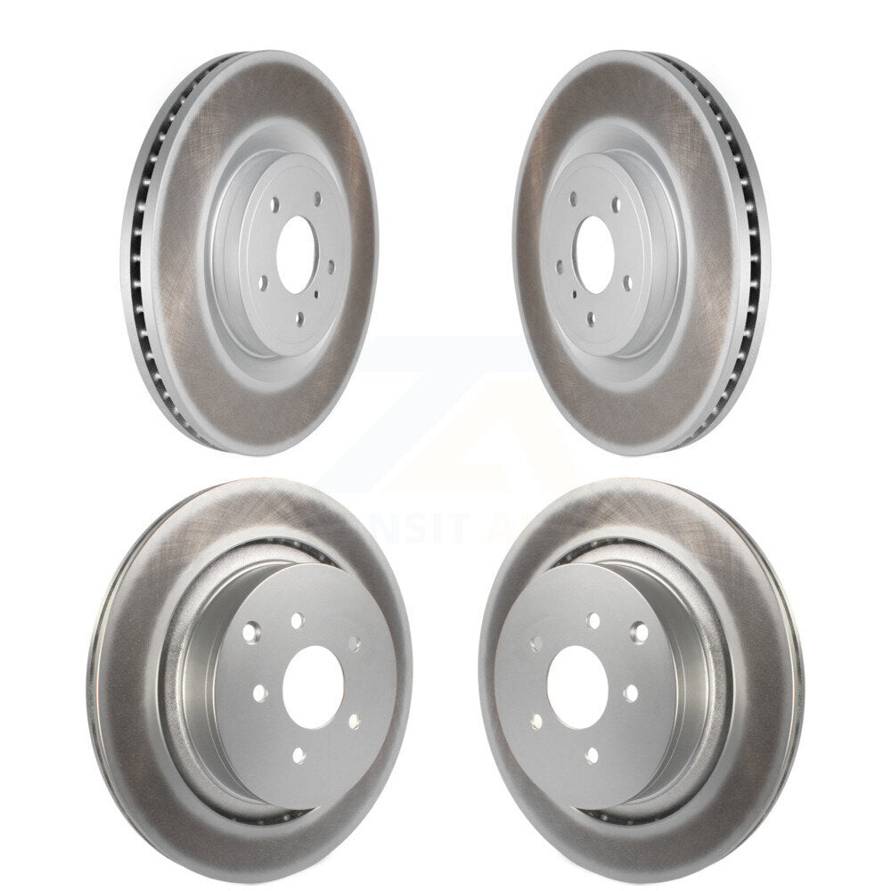 Genius KG-101100 Disc Brake Rotor for 2009-2013 INFINITI FX50 - Front and Rear