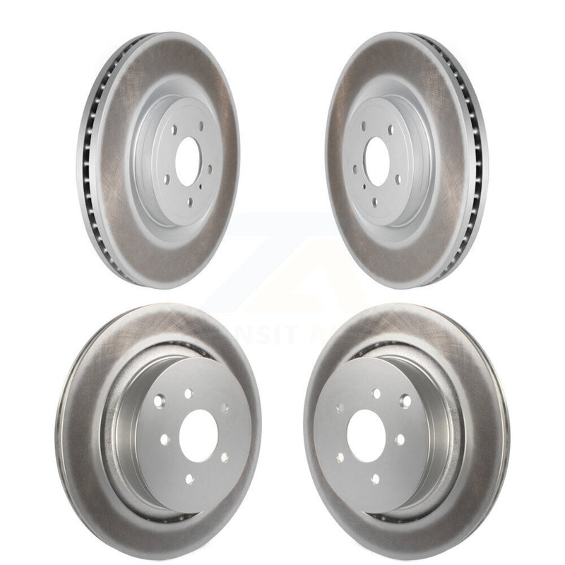 Genius KG-101100 Disc Brake Rotor for 2009-2013 INFINITI FX50 - Front and Rear