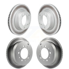 Genius KG-101104 Disc Brake Rotor for 2008-2020 Toyota Land Cruiser, Lexus LX570 - Front and Rear