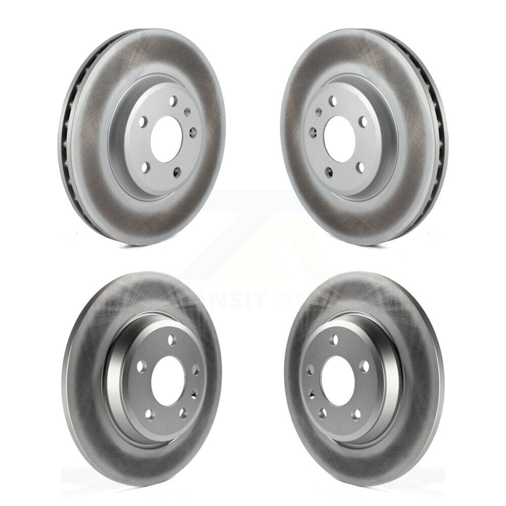 Genius KG-101107 Disc Brake Rotor for 2008-2013 Audi A4 allroad, Audi A5 and More - Front and Rear