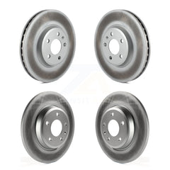 Genius KG-101107 Disc Brake Rotor for 2008-2013 Audi A4 allroad, Audi A5 and More - Front and Rear