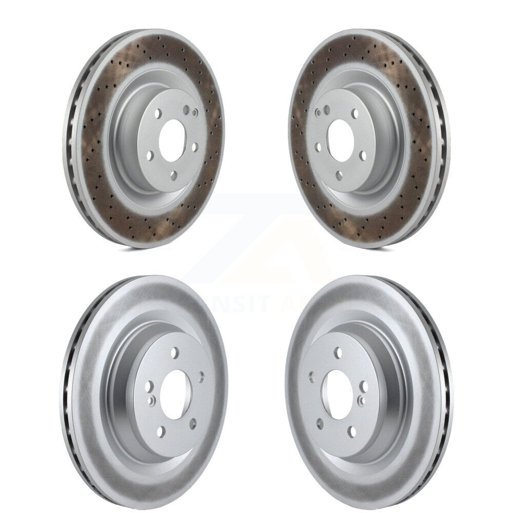 Genius KG-101118 Disc Brake Rotor for 2007-2014 Mercedes-Benz S350, Mercedes-Benz S550 and More - Front and Rear