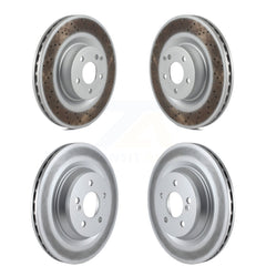 Genius KG-101118 Disc Brake Rotor for 2007-2014 Mercedes-Benz S350, Mercedes-Benz S550 and More - Front and Rear