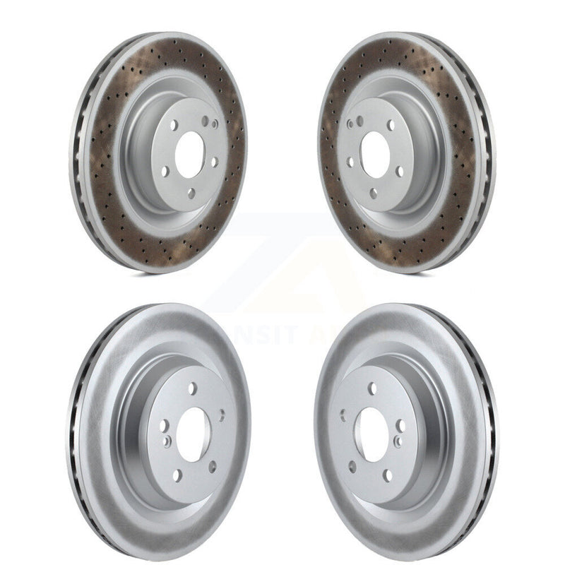 Genius KG-101118 Disc Brake Rotor for 2007-2014 Mercedes-Benz S350, Mercedes-Benz S550 and More - Front and Rear