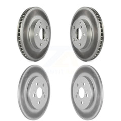 Genius KG-101120 Disc Brake Rotor for 2011-2017 Lexus CT200h - Front and Rear