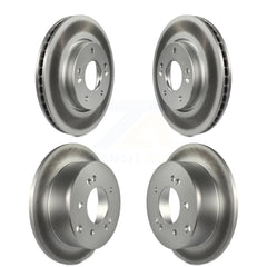 Genius KG-101121 Disc Brake Rotor for 2010-2013 Kia Forte5, Kia Forte and More - Front and Rear