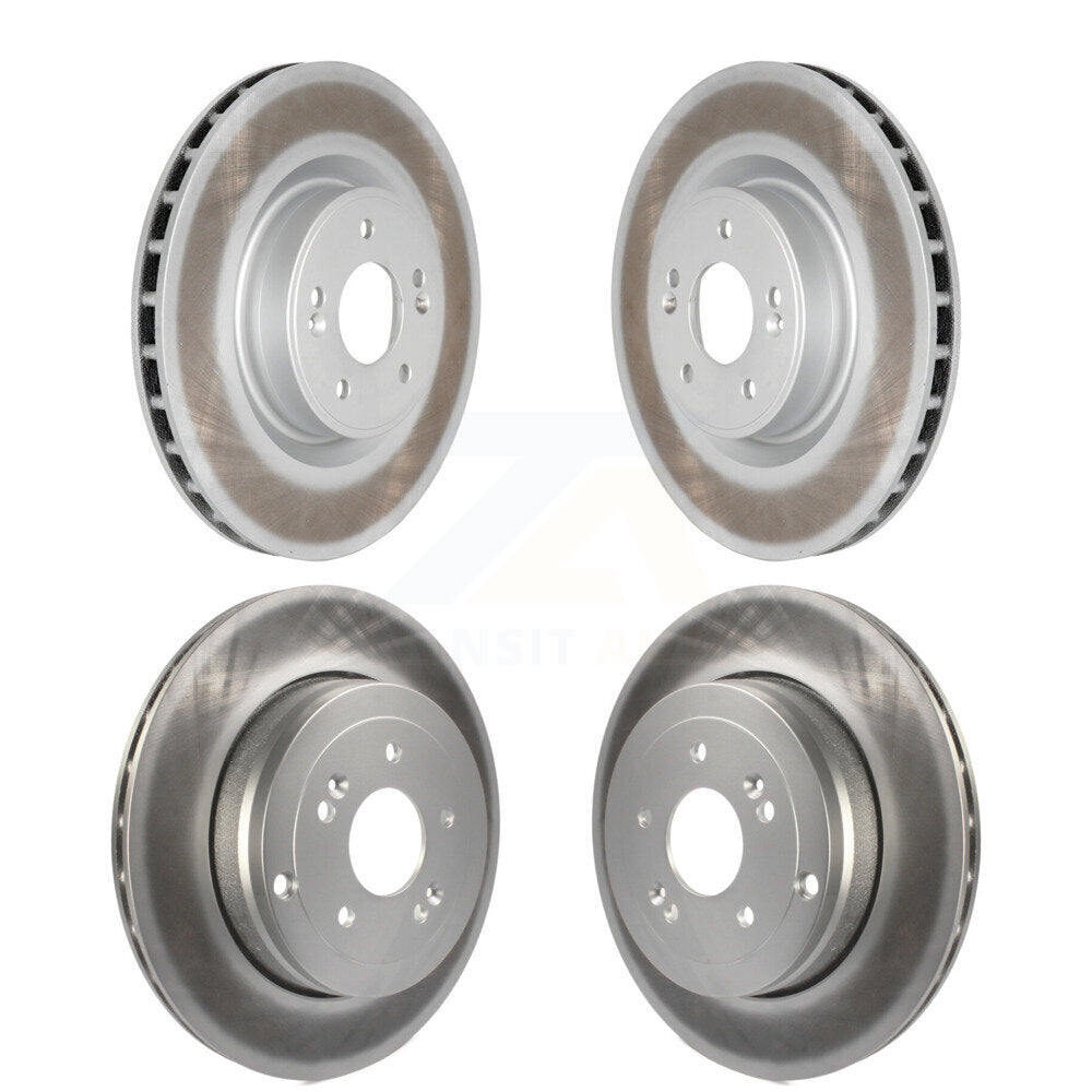 Genius KG-101122 Disc Brake Rotor for 2010-2016 Hyundai Genesis Coupe - Front and Rear