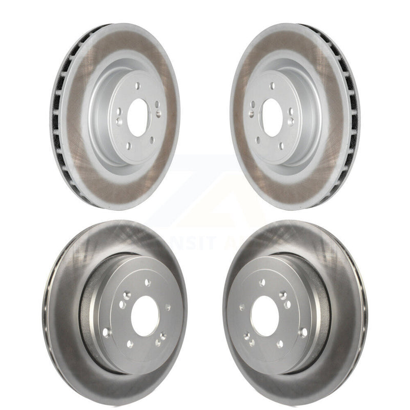 Genius KG-101122 Disc Brake Rotor for 2010-2016 Hyundai Genesis Coupe - Front and Rear