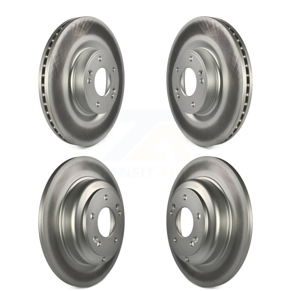 Genius KG-101123 Disc Brake Rotor for 2010-2016 Hyundai Genesis Coupe - Front and Rear