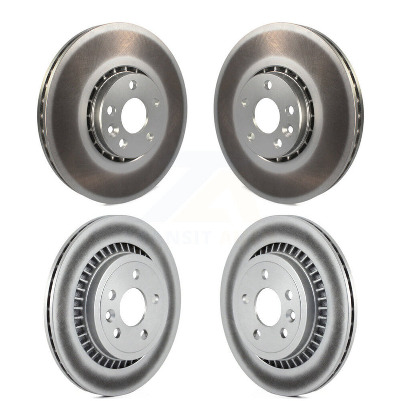 Genius KG-101124 Disc Brake Rotor for 2010-2017 Volvo XC60 - Front and Rear