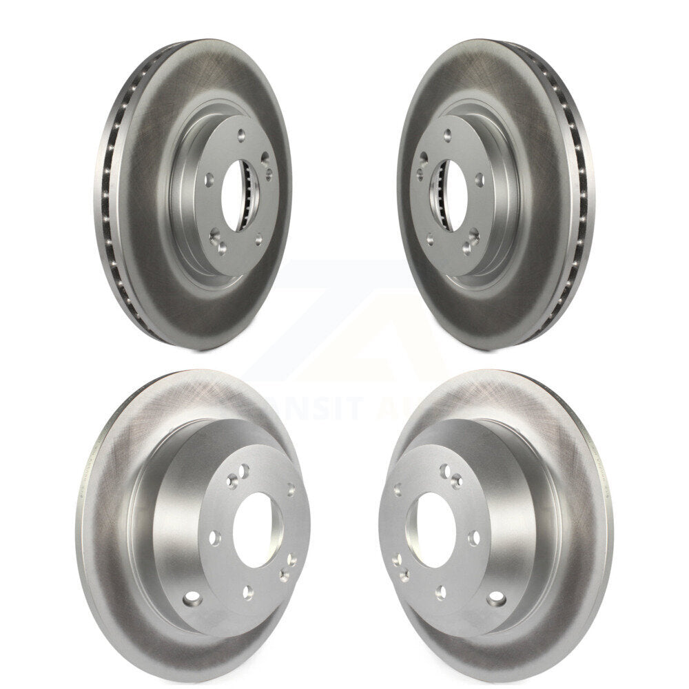 Genius KG-101125 Disc Brake Rotor for 2010-2013 Kia Sorento, Hyundai Santa Fe - Front and Rear