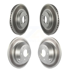 Genius KG-101125 Disc Brake Rotor for 2010-2013 Kia Sorento, Hyundai Santa Fe - Front and Rear