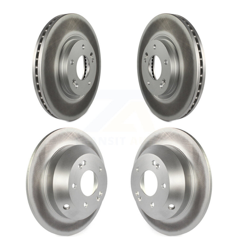 Genius KG-101125 Disc Brake Rotor for 2010-2013 Kia Sorento, Hyundai Santa Fe - Front and Rear
