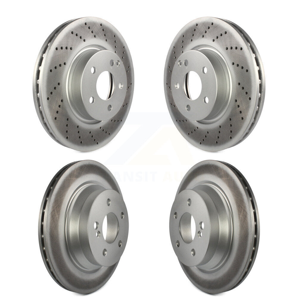 Genius KG-101133 Disc Brake Rotor for 2011-2016 Mercedes-Benz E350, Mercedes-Benz E400 - Front and Rear