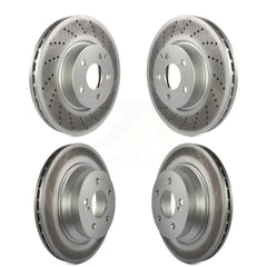 Genius KG-101133 Disc Brake Rotor for 2011-2016 Mercedes-Benz E350, Mercedes-Benz E400 - Front and Rear