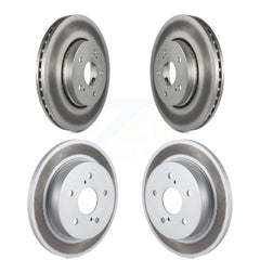 Genius KG-101135 Disc Brake Rotor for 2010-2013 Suzuki Kizashi - Front and Rear