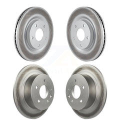 Genius KG-101137 Disc Brake Rotor for 2011-2019 Nissan Juke, Nissan Sentra - Front and Rear