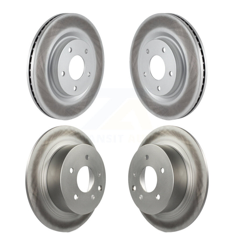 Genius KG-101137 Disc Brake Rotor for 2011-2019 Nissan Juke, Nissan Sentra - Front and Rear