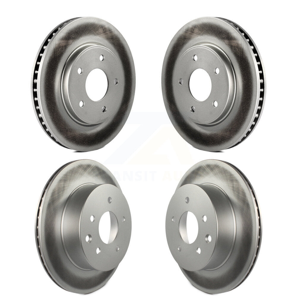 Genius KG-101138 Disc Brake Rotor for 2011-2024 Nissan LEAF - Front and Rear
