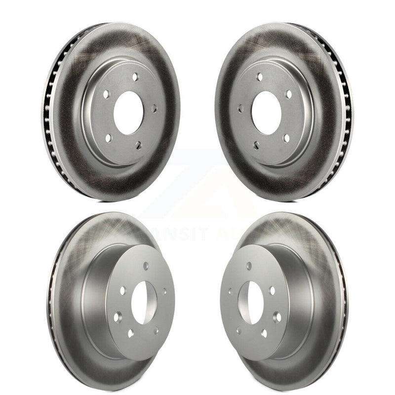 Genius KG-101138 Disc Brake Rotor for 2011-2024 Nissan LEAF - Front and Rear