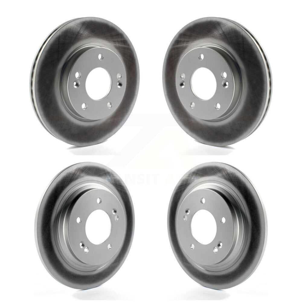 Genius KG-101141 Disc Brake Rotor for 2018-2022 Kia Forte5, Hyundai Elantra GT - Front and Rear