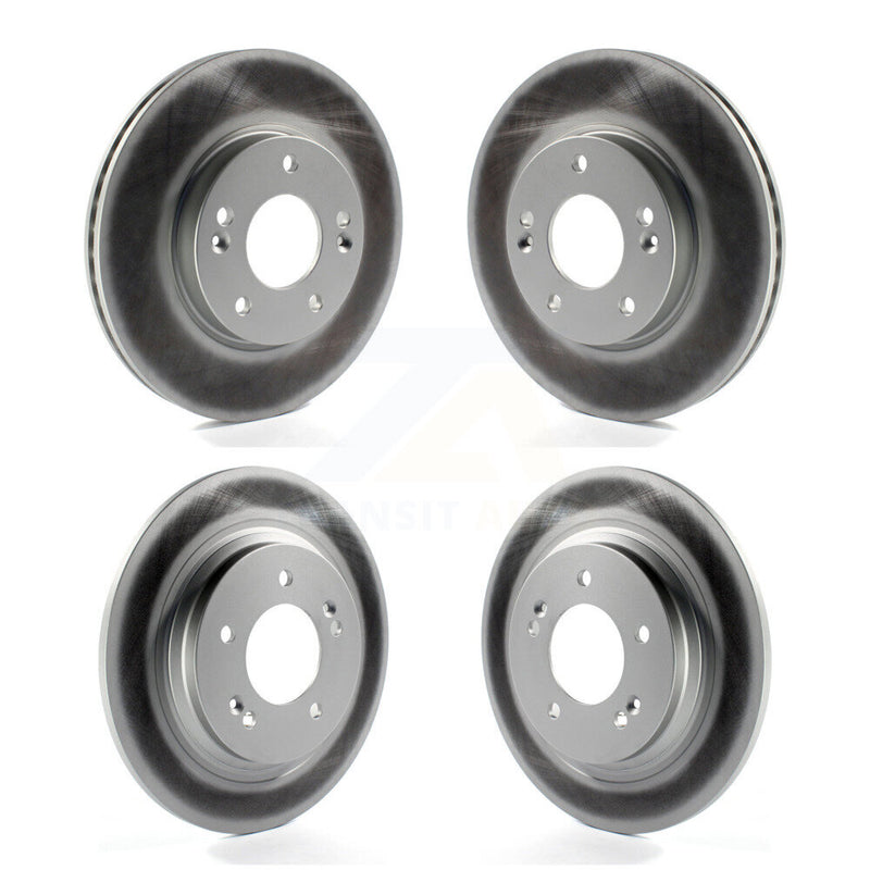 Genius KG-101141 Disc Brake Rotor for 2018-2022 Kia Forte5, Hyundai Elantra GT - Front and Rear