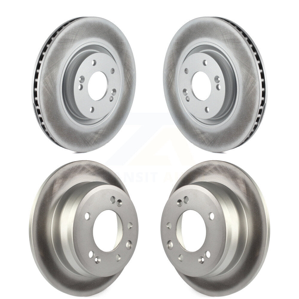 Genius KG-101144 Disc Brake Rotor for 2015 Hyundai Tucson - Front and Rear