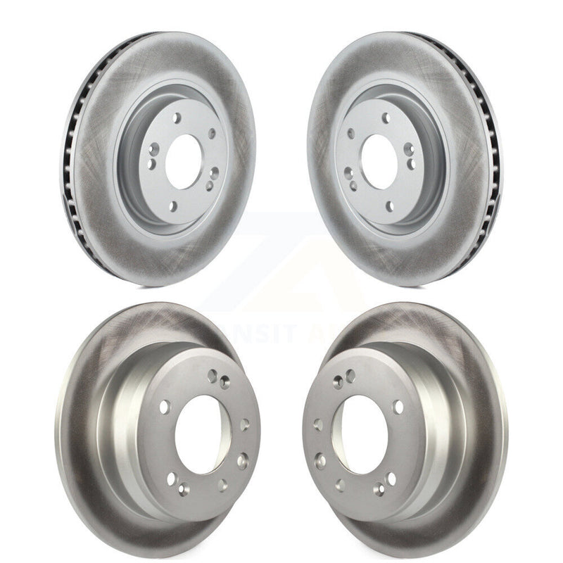 Genius KG-101144 Disc Brake Rotor for 2015 Hyundai Tucson - Front and Rear