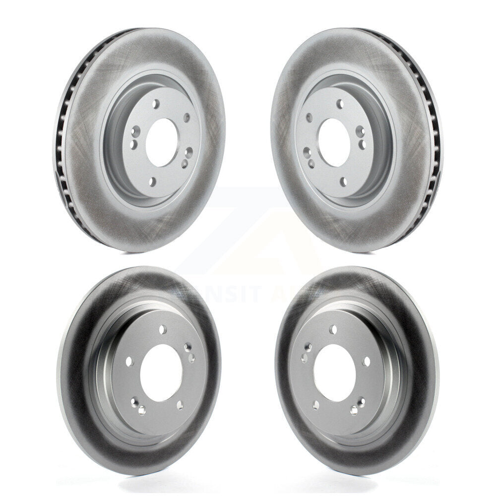 Genius KG-101145 Disc Brake Rotor for 2013-2019 Kia Optima, Hyundai Azera and More - Front and Rear