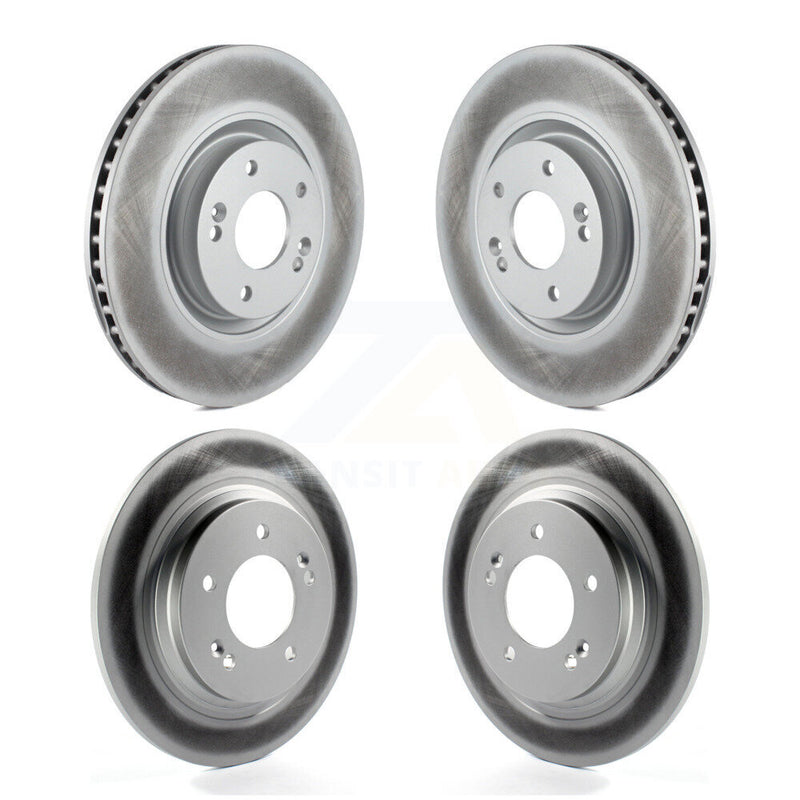 Genius KG-101145 Disc Brake Rotor for 2013-2019 Kia Optima, Hyundai Azera and More - Front and Rear