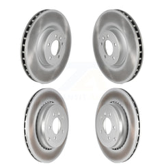 Genius KG-101148 Disc Brake Rotor for 2010-2013 Land Rover Range Rover Sport - Front and Rear