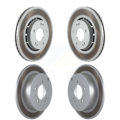 Genius KG-101150 Disc Brake Rotor for 2009-2015 Mitsubishi Lancer - Front and Rear